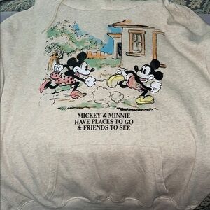 Mickey & Minnie Graphic Hoodie